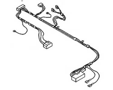 Whirlpool LA3800XSW0 Wire Harness - Genuine OEM