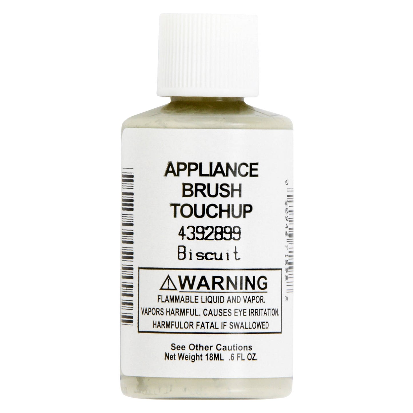 Whirlpool WRX988SIBM02 Touch Up Paint (0.6 oz, Biscuit) - Genuine OEM