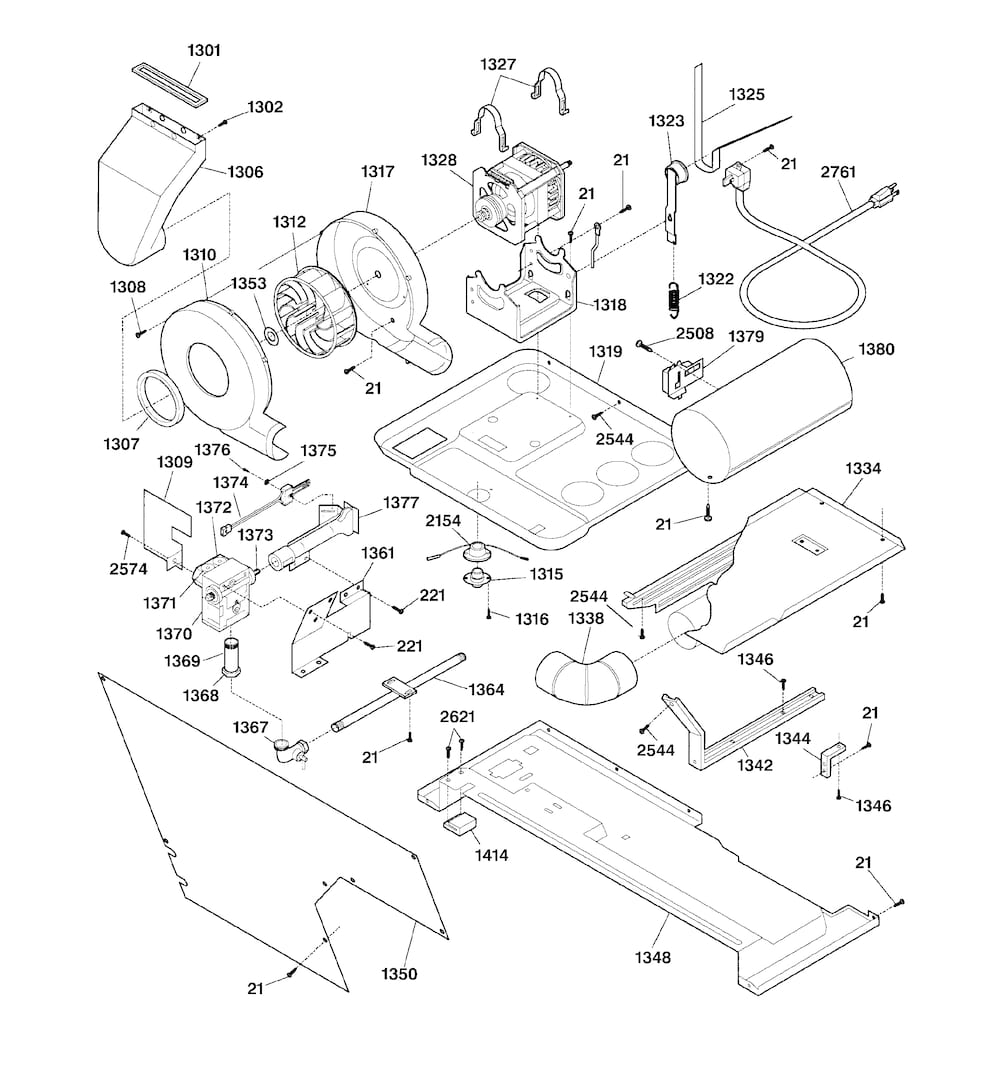GE Washers and Dryer Blower Wheel WE16X28