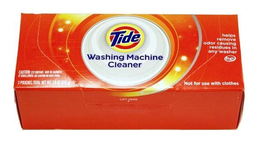GE Part# WX10X10010 Tide Washing Machine Cleaner (OEM) 3 Pouches