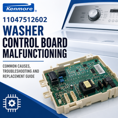 Kenmore 11047512602 Washer Control Board Malfunctioning: Common Causes, Troubleshooting and Replacement Guide