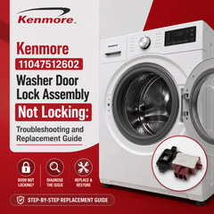Kenmore 11047512602 Washer Door Lock Assembly Not Locking: Troubleshooting and Replacement Guide