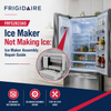 Frigidaire FRFS2823AS Ice Maker Not Making Ice: Ice Maker Assembly Repair Guide