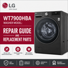 LG WT7900HBA Washer Model: Repair Guide and Replacement Parts