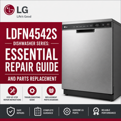 LG Dishwasher LDFN4542S Series: Essential Repair and Parts Replacement Guide