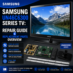 Samsung UN46C6300 Series TV: Repair Guide and Replacement Parts Overview