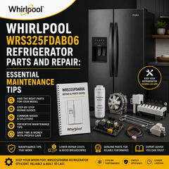 Whirlpool WRS325FDAB06 Refrigerator Parts and Repair: Essential Maintenance Tips