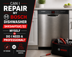 Can I Repair My Bosch Dishwasher SHX5AVF5UC/22 Myself or Do I Need a Professional?