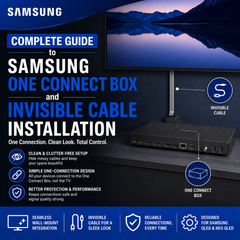 Complete Guide to Samsung One Connect Box and Invisible Cable Installation