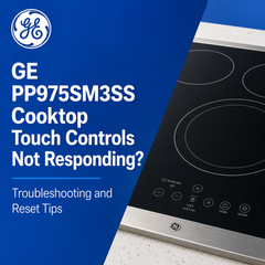 GE PP975SM3SS Cooktop Touch Controls Not Responding? Troubleshooting and Reset Tips