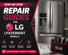 Can I Get Step-by-Step Repair Guides for LG LFX25960ST Models?