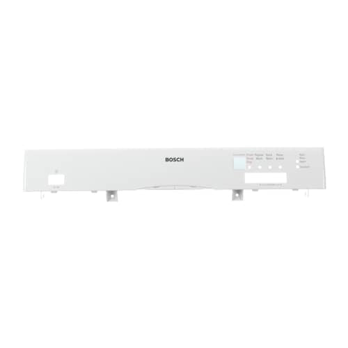 Bosch SHE43F05UC/50 Front Facia-Touchpad/Control Panel - White Genuine OEM