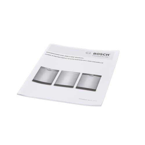 Bosch Part# 00734949 Instruction Manual - Genuine OEM
