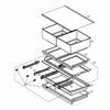 LG Part# ACQ88687201 Tray Cover Assembly - Genuine OEM