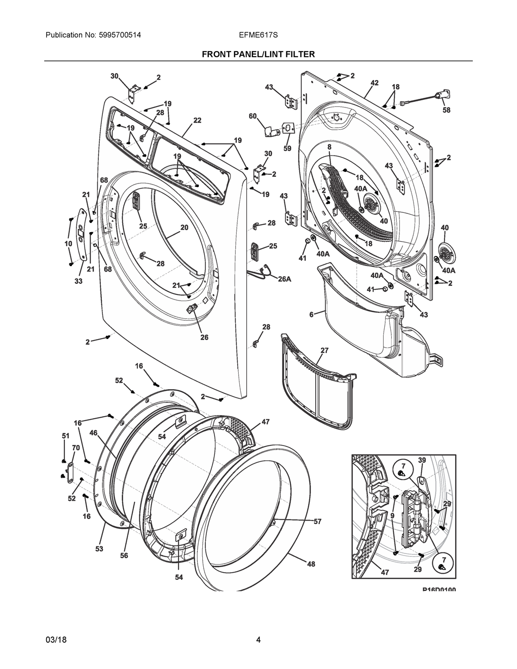 Electrolux Grill Assembly 5304505136