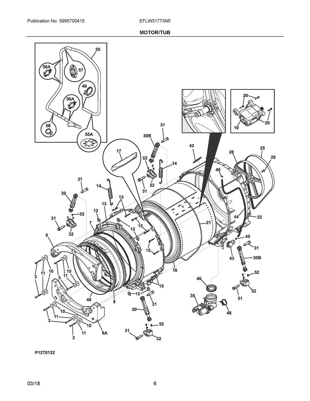 Electrolux Motor 5304505271