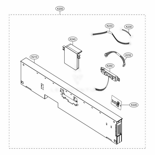 LG Part# AGM75469929 Parts Assembly - Genuine OEM