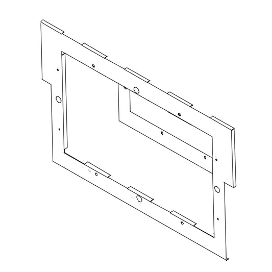Dacor Heat Shield, Lower, - 100311B