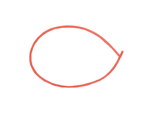 Dacor Tube,Silic, Orange, - 100793