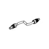 Dacor Part# 100929-03 Left Front Flex Tube (3/16 in.) - Genuine OEM