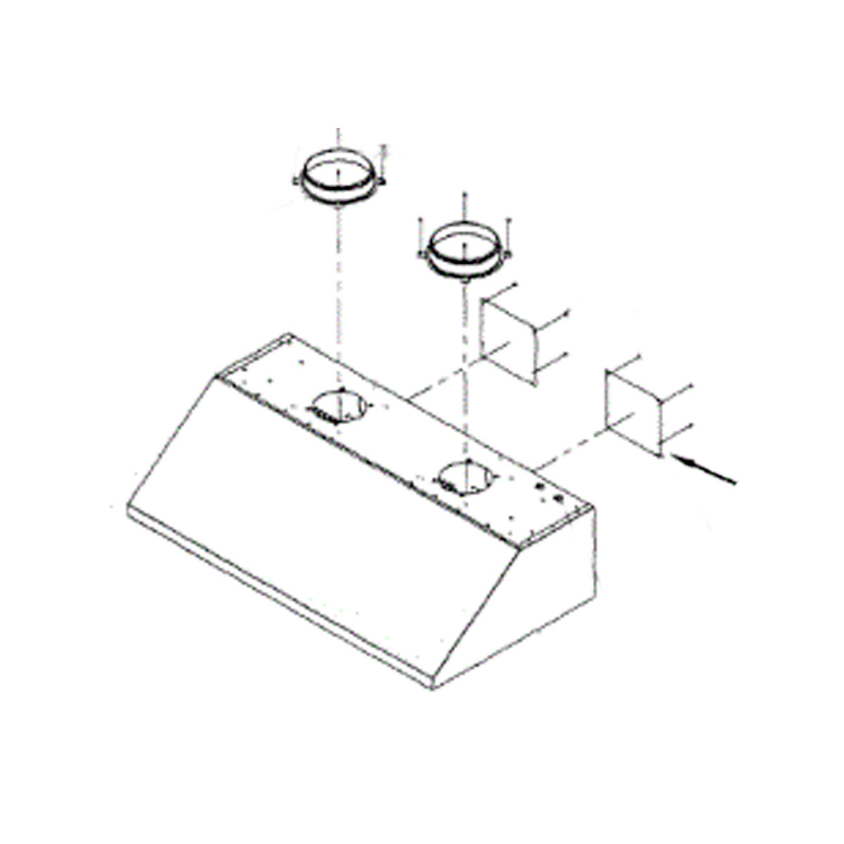 Dacor Cover, Blower - 101607