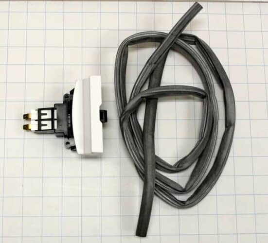 Frigidaire Dishwasher Door Latch and Gasket Kit (White) FDR252RBS1