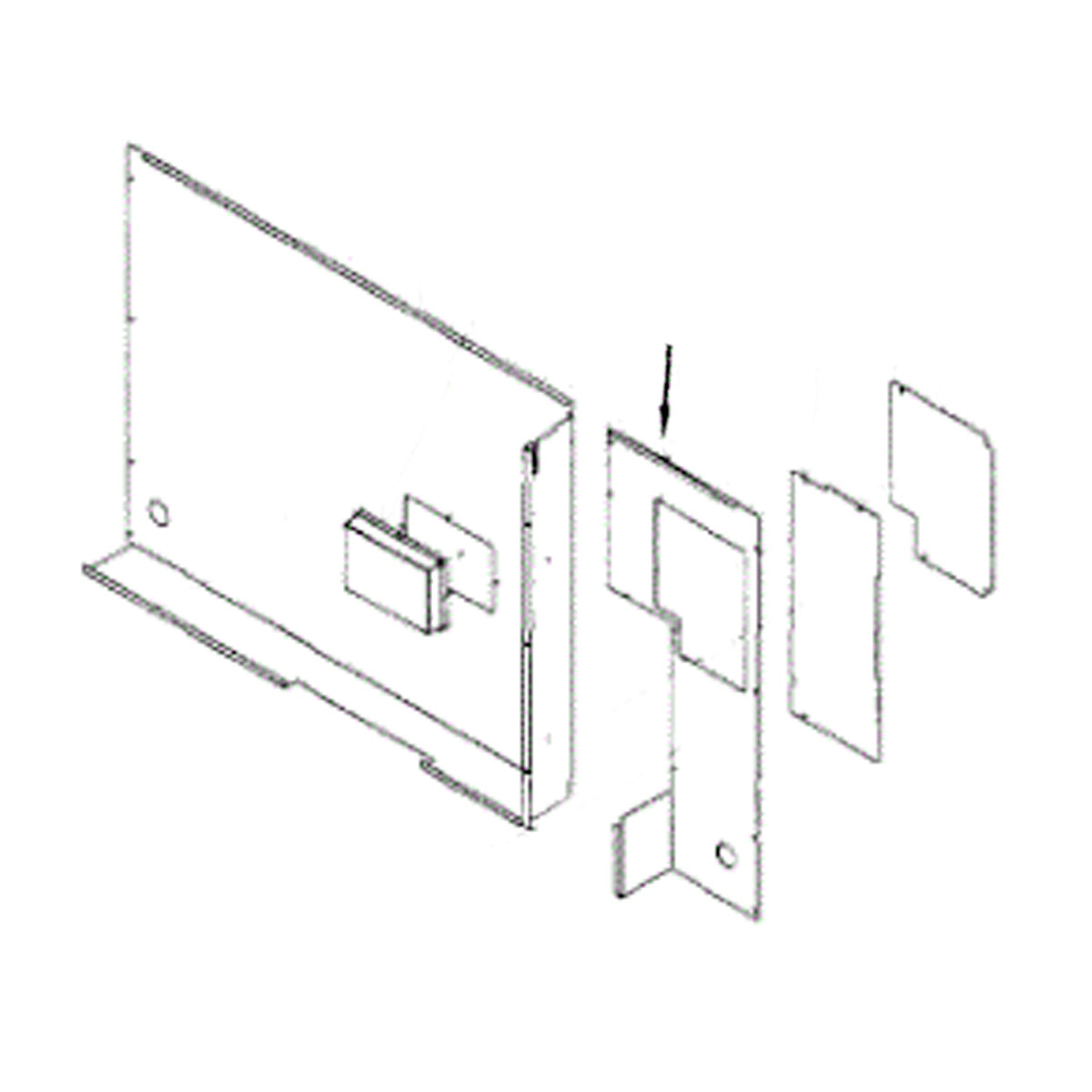 Dacor Panel, Rr, Right, Er - 102456
