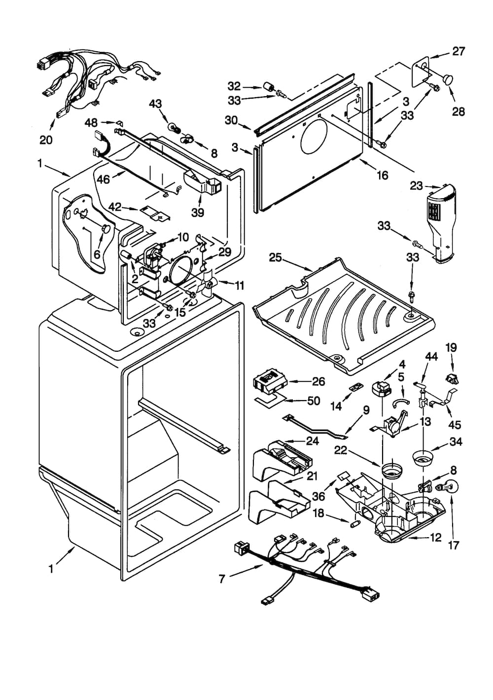 Whirlpool Evaporator Fan Blade WP2163777