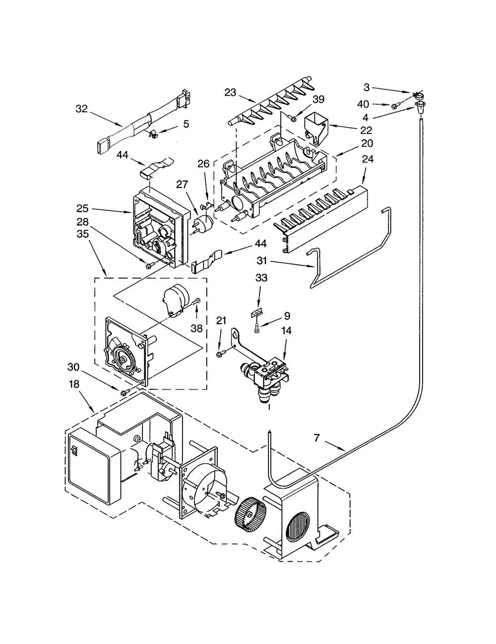 Whirlpool Water Inlet Valve WP2188808