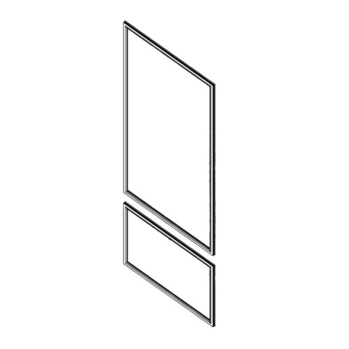 Dacor Door W Gskt W O Shlvs Rh - 109016