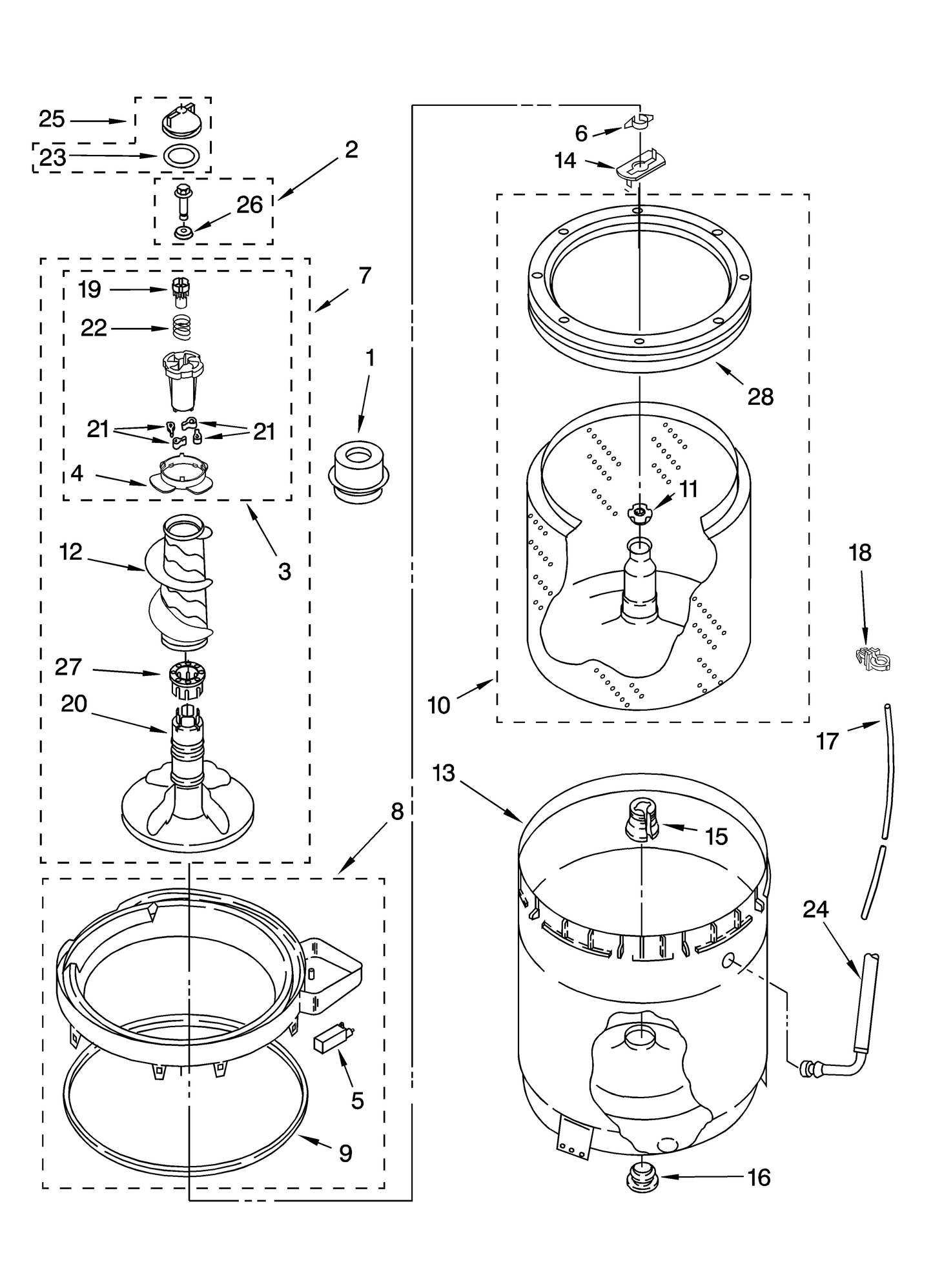 Whirlpool Agitator Cam Kit WP8537434