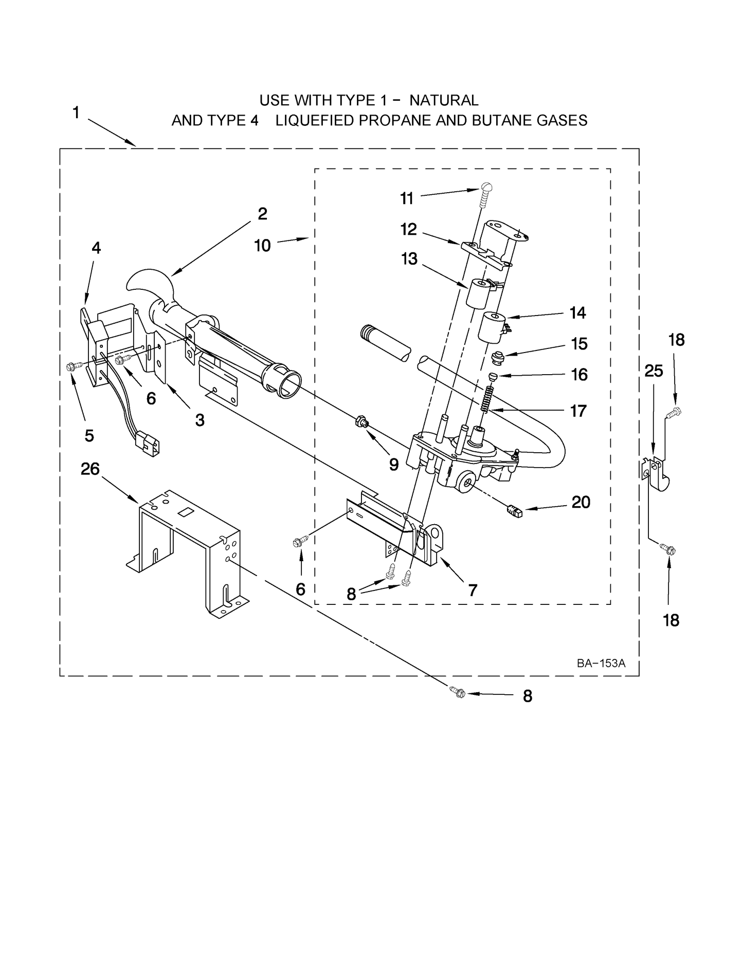Whirlpool Gas Valve WPW10118347
