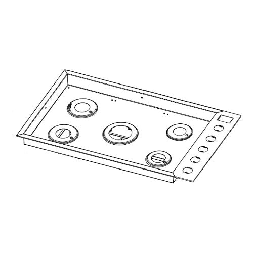 Dacor Assembly Frame Cook Top - 111943