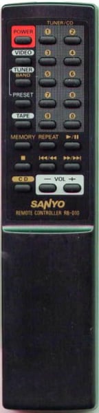 Sanyo Remote Control - 6142545676