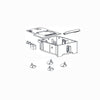Midea Part# 12120100008463 Water Tank Subassembly - Genuine OEM