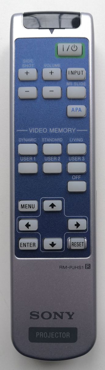 Sony Remote Control - RMPJHS1