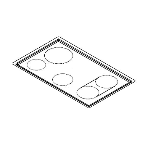 Dacor Asy,Panel,36,Blk Gl - 12620