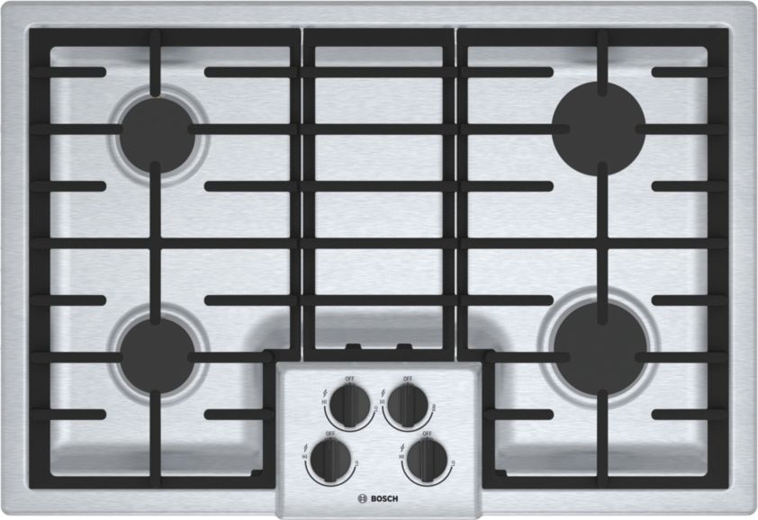 Bosch NGM5056UC/01 500 Series Gas Cooktop 30'' Stainless Steel