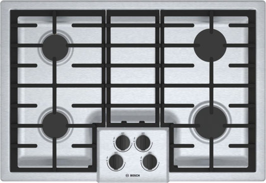 Bosch NGM5056UC/01 500 Series Gas Cooktop 30'' Stainless Steel