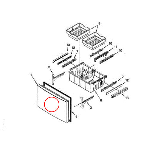 Bertazzoni Tub Assy - Z2600337