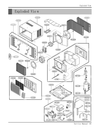 LG Part# 4758AR2888B Vertical Louver - Genuine OEM