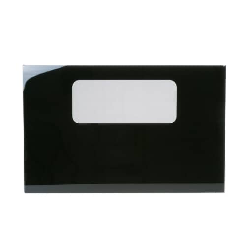 GE Part# WB57K2 Glass Door (OEM) Black