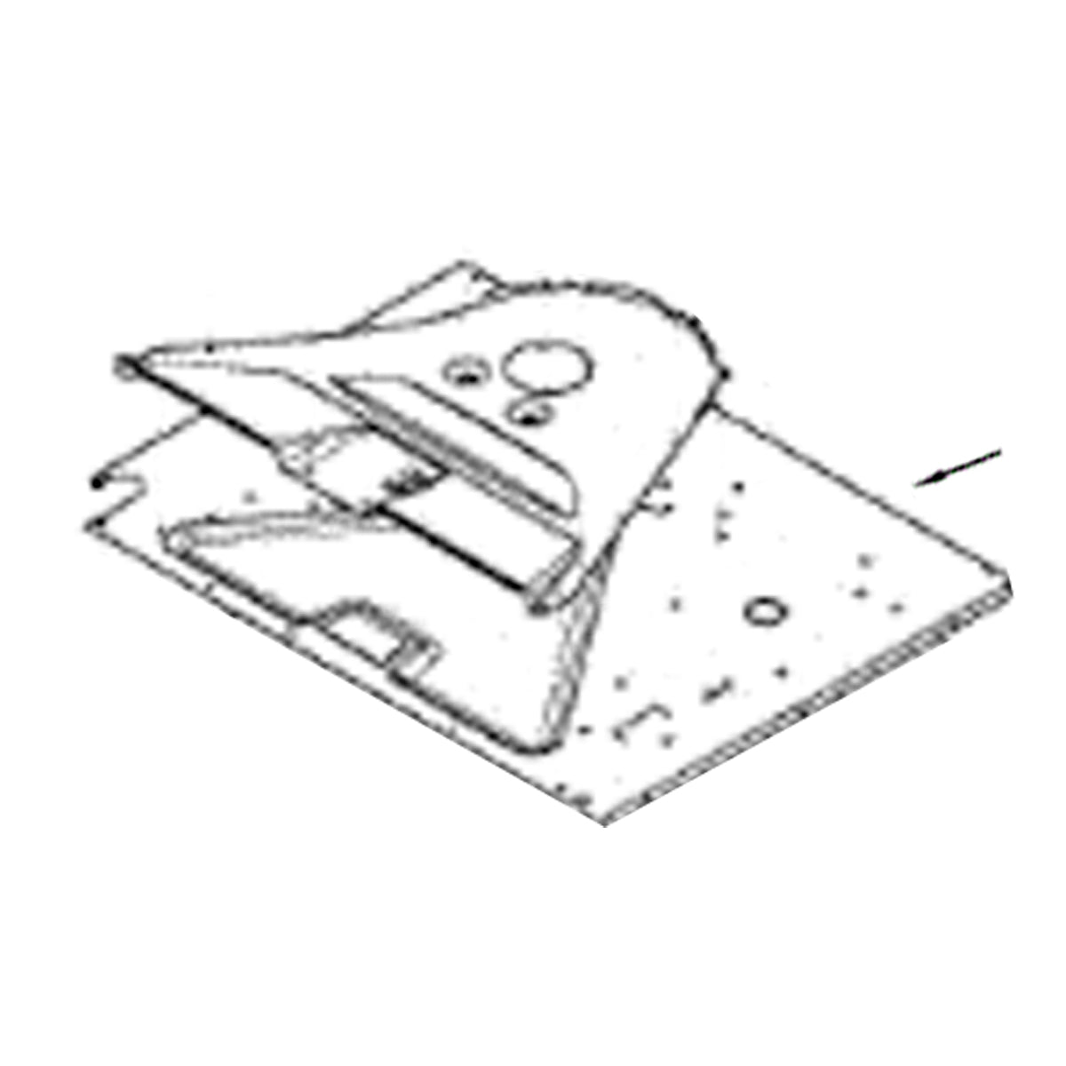 Electrolux Shield,Insulation,Top - 139028107