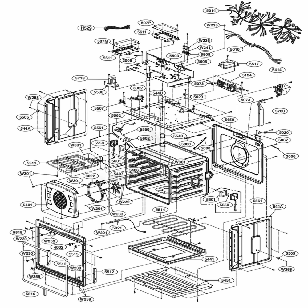 LG Part# EBR82864304 Power Control Board - Genuine OEM