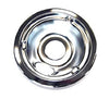 GE Part# WB31K5024 Burner Drip Bowl (OEM) 6 in, Chrome