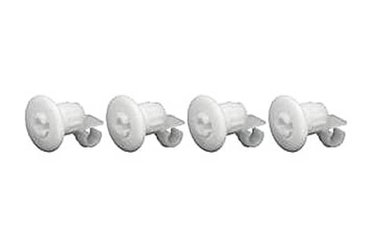 GE Part# WD12X10327 Roller and Stud Assembly (OEM) 4 Pack