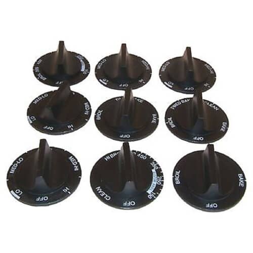 Whirlpool Part# 814362 Knob Kit (OEM) Set of 9