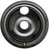 GE Burner Drip Bowl 8 in, Black - WB31T10015