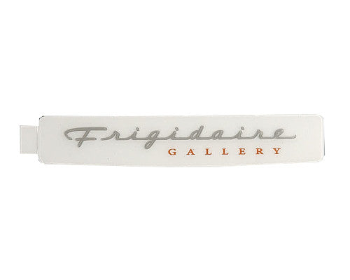 Electrolux Nameplate Assy,White - 154399801