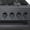 Bosch HGS8645UC/01 800 Series Gas Freestanding Range 36'' Black Stainless Steel